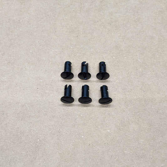 Fastener Dzus 5/16 Alum.Blk 6ea.